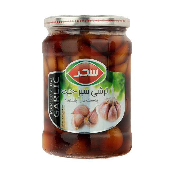 Sahar Brown Pickled Garlic